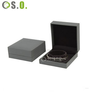 Caja de Joyería de Cuero Personalizada de Fábrica con Logotipo, Caja de Almacenamiento para Anillos, Aretes, Colgantes, Pulseras y Collares - Product Image 5