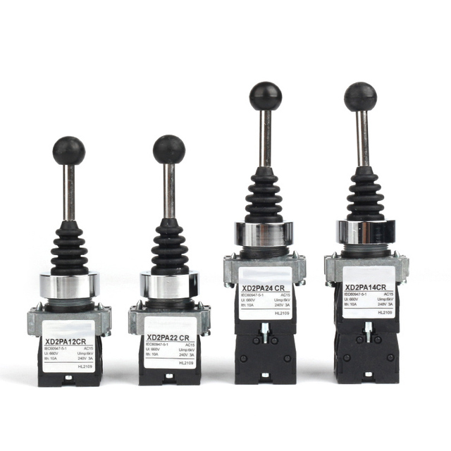 2 Poles 2NO 4NO 4 Poles Momentary Latching Toggle Switch Rocker Switch Joystick Controllers