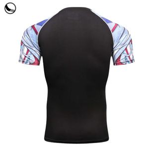 Loose Fit Cycling <b>Bjj</b> <b>Rash</b> <b>Guard</b> Sportswear for Unisex Customer OEM Adults Modern Spandex Customized Color - Product Image 3