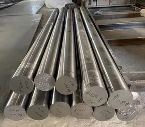 قضبان فولاذية مستديرة صلبة بسعر تنافسي، مصنوعة من سبائك الفولاذ منخفض الكربون AISI 4140 4130، مصنعة بالتدلي الساخن