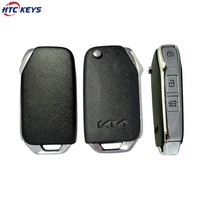 Coque de clé de voiture à 3 boutons de bonne qualité pour clés de véhicules K-ia