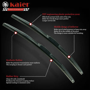 T190A 2021, accesorios económicos para automóviles, marco de muestras gratis, parabrisas universal, limpiaparabrisas híbrido para automóviles - Product Image 6