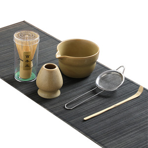 Nuevo Kit de Matcha Japonés Hecho a Mano de 4 Piezas, 2025, Tazón de Cerámica para Matcha y Juego de Soporte para Batidor, Juego de Matcha - Product Image 4