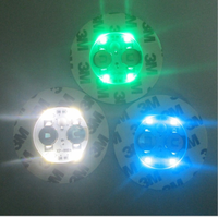 Sous-verres LED lumineux pour bouteilles et tasses, idéaux pour les bars, les fêtes et les événements promotionnels, accessoires de fête, autocollants pour tasses, sous-verres pour boissons