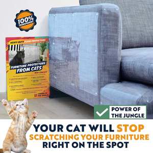 Protecteur de canapé imperméable des griffes de <span class=keywords><strong>chat</strong></span>, <span class=keywords><strong>anti</strong></span>-rayures de <span class=keywords><strong>chat</strong></span> pour le canapé, les portes - Product Image 2