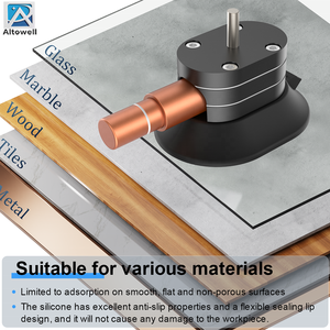 Altowell AT-AOM2 Heavy Duty industriële handpomp vacuümzuignap luchtfilter 70x95mm 15-20kg draagvermogen glad - Product Image 5