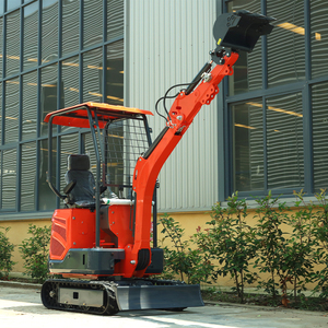 Envío <span class=keywords><strong>Gratis</strong></span>: Mini Excavadora de 1.2 Toneladas con Giro <span class=keywords><strong>Cero</strong></span> de Cola, Diésel, Pequeña Excavadora, Maquinaria de Movimiento de Tierras, Microexcavadora de Jardín - Product Image 6
