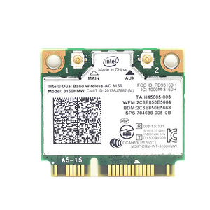 Carte Wi-Fi 6 BCM943228 3165NGW sans fil 2,4 Gbps 802.11AX avec adaptateur Mini PCIE vers M.2 - Product Image 2