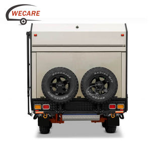 WECARE Rimorchio Camper Fuoristrada 5000*2100*2100mm, Rimorchio Zincato con Letto da 5.6 Pollici - Product Image 2