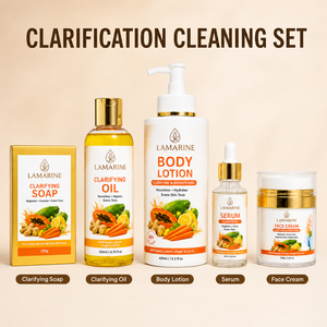Conjunto de Cuidados com a Pele Facial de Colágeno e Vitamina C com Cenoura para Clareamento e Remoção de Manchas Escuras para Todos os Tipos de Pele - Product Image 5