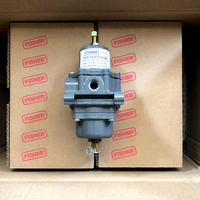 Régulateur de pression Fisher 67CFR-601 avec soupape de décharge interne pour l'alimentation en instruments haute pression