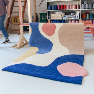 Custom Size Handmade Punch Needle <strong>Carpet</strong> Colorful Soft Tufted Rugs <strong>Carpet</strong> for Living Room - Product Image 3