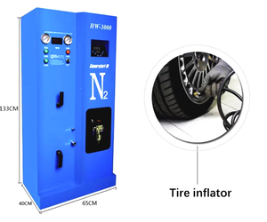 Inflador de Neumáticos de Nitrógeno Portátil de Alta Calidad para Generador de Nitrógeno e Inflador de Neumáticos para Automóviles, Motocicletas y Autobuses - Product Image 3