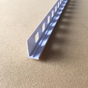 Белый декоративный настенный угловой защитный пластиковый ПВХ виниловый корпус из бисера - Product Image 4