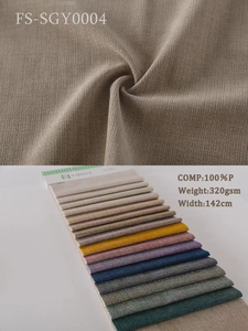 <span class=keywords><strong>Tela</strong></span> de Terciopelo Holandés Sun Point 100% Poliéster, No Tejida, Ignífuga, Impermeable, Antimoho, Resistente al Agua, 390 g/m², Blanca, para Sofá - Product Image 6