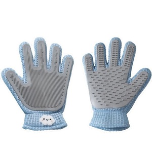 Guanto massaggiante per gatti, spazzola per la rimozione del pelo in eccesso, pettine massaggiante per il bagno del cane, strumento in silicone per la toelettatura e la rimozione del pelo. - Product Image 5