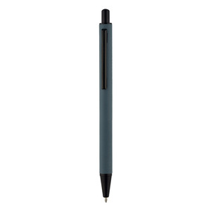Penna in Gel di metallo pressato stile nordico 0.5mm Logo regalo di lusso di lusso inciso blu rosa verde bianco rosso cancelleria per ufficio - Product Image 3