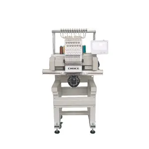 Choice GC1201 single head 12 needles big size digital embroidery sewing machine for garment