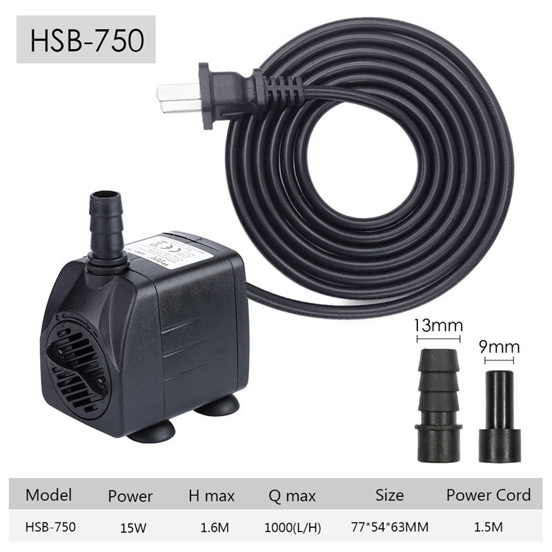 HSB-750 (1000L/H,15W,Lift of 1.6)