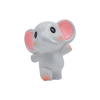 Nouveauté Éléphant mignon Micro Paysage Jardinage Décoration Dessin Animé Banane Poupée 3D Miniature