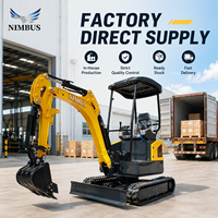 Mini Excavadora con Envío Gratuito, Disponible en Almacén, 2 y 3 Toneladas, Mini Excavadora con Motor Kubota, Excavadora de Cadenas para Proyectos Pequeños