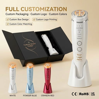 Dispositivo de Belleza 6 en 1, Herramientas para Lifting Facial, Masajeador Facial Frío y Caliente, Equipo de Belleza para Uso Doméstico, Dispositivo para Lifting Facial, Varita Masajeadora para Ojos