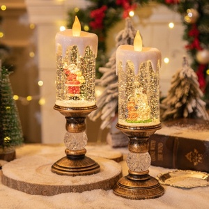 Fabricants de décorations lumineuses de Noël de haute qualité vendent des bougies directement pour décorer les cadeaux - Product Image 3