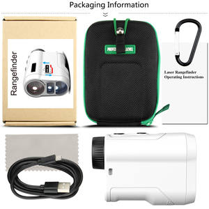 Télémètre laser de golf personnalisé à vente chaude-Précision ponctuelle avec GR-B de modèle blanc à compensation de pente - Product Image 6