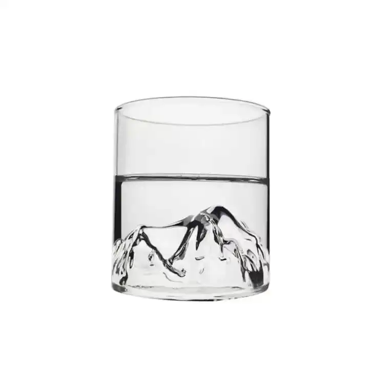 170ml 300ml लक्जरी व्यक्तिगत शराब पहाड़ों चश्मा उपहार व्हिस्की गिलास कप
