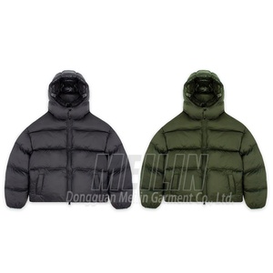 Vestes matelassées d'extérieur surdimensionnées, chaudes et très rembourrées, de haute qualité, imperméables, fabriquées sur mesure par un fabricant de vestes matelassées. - Product Image 4