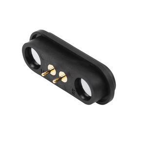 メスコネクタ2.54mmピッチシングル列防水スプリング2ピン磁気ポゴピンコネクタ - Product Image 6