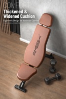 Banc de musculation pliable et réglable en métal, multifonctionnel, avec roulettes, robuste, multi-positions pour l'entraînement