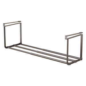 Support de lavabo extensible 40-80 cm gris bronze, support mural durable pour accessoires de salle de bain - Product Image 5