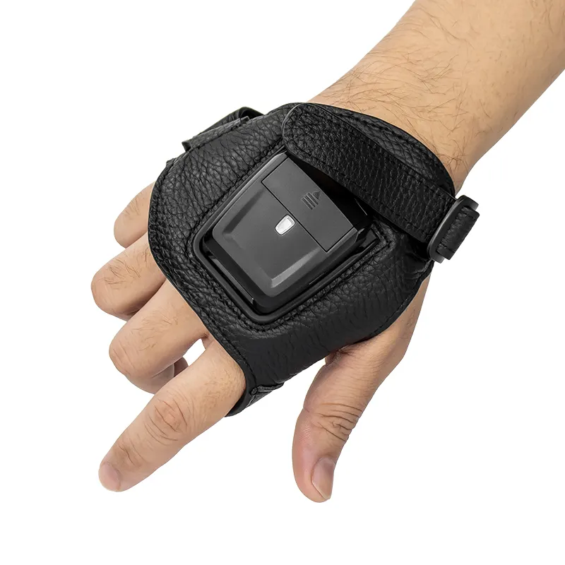 Scanner ad anello NETUM con scanner per guanti da braccio con terminale per telefono android indossabile con motore Zebra per inventario di raccolta del magazzino