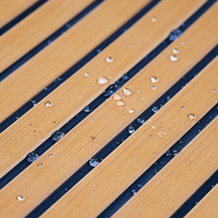 KT GuoMei Article chaud Tapis de bateau de basse antidérapant en matériaux purs Tapis de terrasse de bateau marin en faux teck pour yachts Partie et accessoire