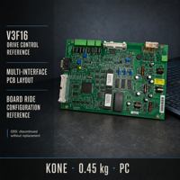 Carte de commande d'origine KONE KM713900G01 V3F16 pour ascenseur MonoSpace