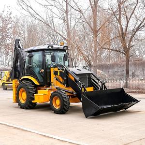 Barato pequena escavadeira <span class=keywords><strong>Loader</strong></span> Mini retroescavadeira tratável para venda - Product Image 1