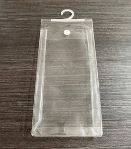 Trung Quốc Nhà máy tùy biến thân thiện với môi trường nhựa phụ kiện gói Túi PVC túi gói với móc - Product Image 1