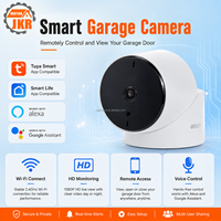 Cámara Inteligente WiFi Tuya para Puerta de Garaje, 1080P, Vista Remota, Apertura y Cierre, Audio Bidireccional, Control por Voz para Abridor de Puerta de Garaje