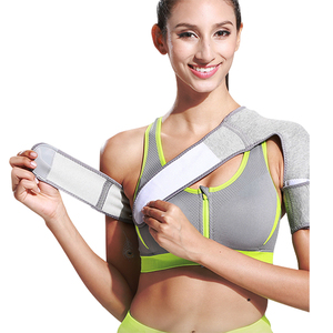 Ceinture de soulagement de la douleur de l'épaule Nouveau soutien de l'épaule Attelle dorsale Fitness Bandages Wrap Sports Coussinets de protection - Product Image 3