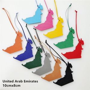 Promotion : Porte-clés cartes des Émirats arabes unis, breloques colorées pour sacs à main, ornements suspendus pour voitures, expédition en 5 jours - Product Image 6