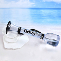 Logo personnalisé 24oz 32oz 48oz 100oz Tasses à thé en plastique géantes Soucoupes Cocktail Daiquiri Slush Long Neck Cup Lanyard pour bière de jardin