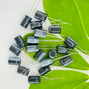 Tipo de produto durável de 1000 horas do capacitor eletrolítico de alumínio KM 50V100UF