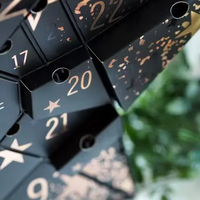 Calendrier de l'Avent 2026 Nouveau Design – Boîte de 24 Jours – Emballage Cadeau de Luxe – Calendrier de l'Avent Cosmétique et Beauté – Calendrier de l'Avent de Noël