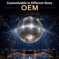 Vente en gros de boules disco géantes de 78 pouces, boules miroir surdimensionnées personnalisées pour les concerts, les scènes, les mariages, la décoration d'événements, en vrac pour les entreprises