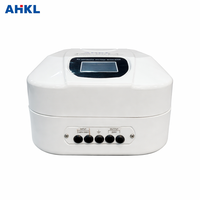 Stabilisateur de tension mural 8KVA à boîtier blanc, numérique AVR monophasé 220V pour usage intérieur, 140V à 250V