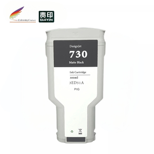Cartucho de Tinta Compatible para Plotter <span class=keywords><strong>HP</strong></span> 745 DesignJet Z2600 Z5600 PostScript, 300 ml Cada Uno - con Chip Inteligente - Product Image 4