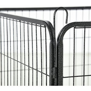 Perrera de Metal plegable para perros, valla o cercado temporal para Parque, alta resistencia, OEM - Product Image 3