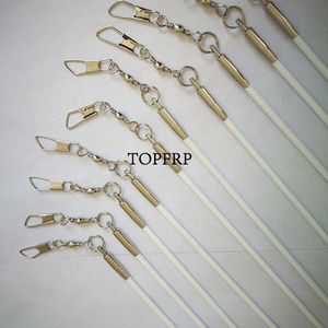 Paint-coated Tapered <b>Pole</b> with Scratch <b>Dance</b> Ribbons Gymnastic Ribbons - Product Image 5