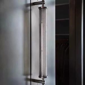 โคมไฟติดผนังสไตล์เรโทรอินดัสเทรียล ดีไซน์เนอร์ ผลิตจากโลหะสีดำด้าน สำหรับโรงแรม สำนักงาน ทางเดิน ห้องนั่งเล่น-ผนังตกแต่ง - Product Image 3